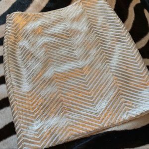 Banana Republic Full Sequin Chevron Skirt